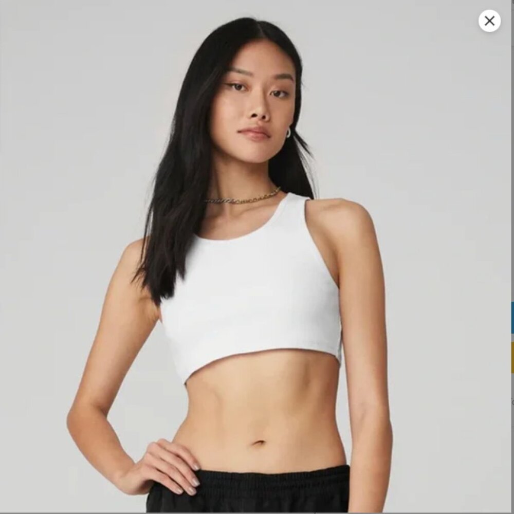 ALO Yoga Ribbed Vibe Tank size M